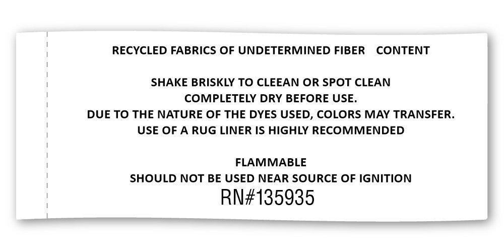 Design Imports Multicolor Chindi - Nautical Blue - 4 X 6 Ft