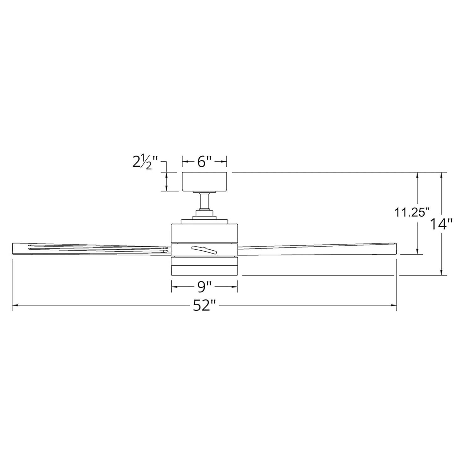 Wynd 5 - Blade Outdoor /Indoor Smart Ceiling Fan with Remote Control and LED Light Kit Included, Works With Alexa and iOS or Android App