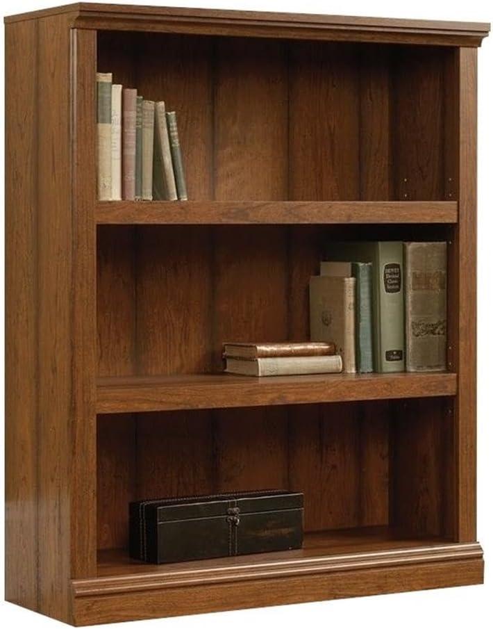 Sauder Select 3 Shelf Bookcase, Washington Cherry Finish