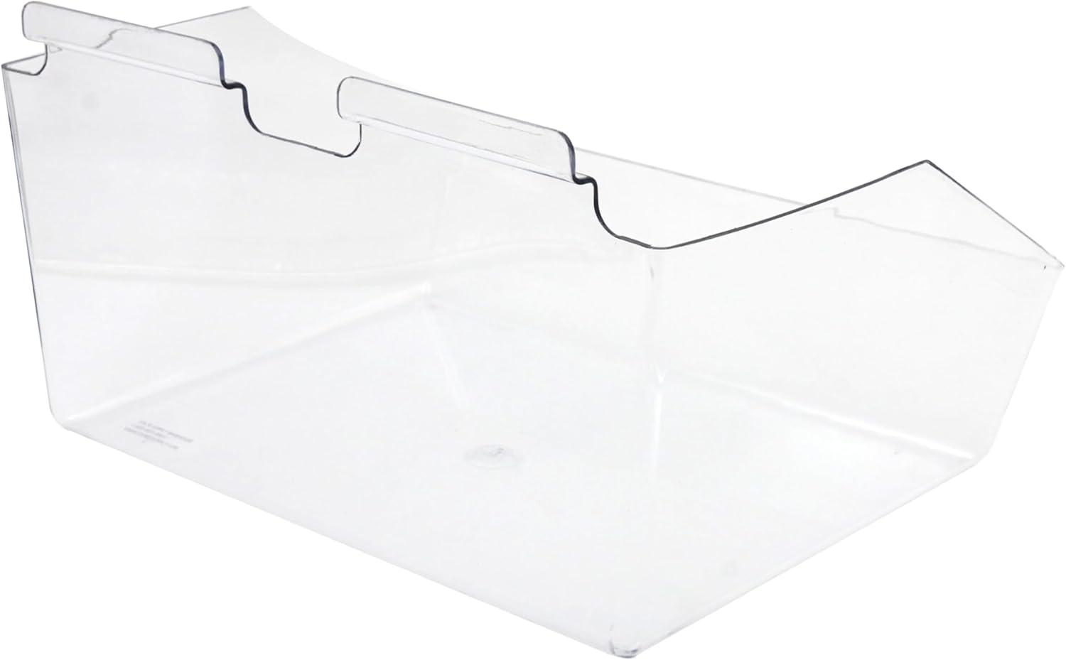 Clear Plastic Slatwall Display Bin Set for Retail Stores