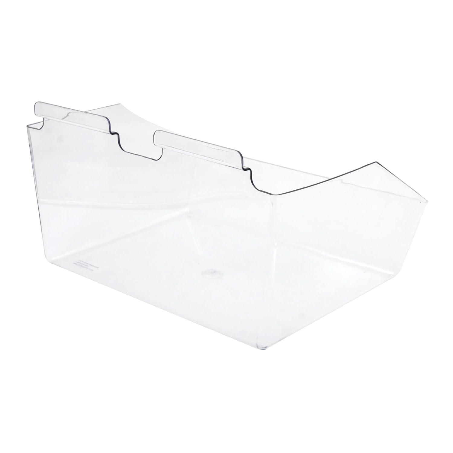 Clear Plastic Slatwall Display Bin Set for Retail Stores