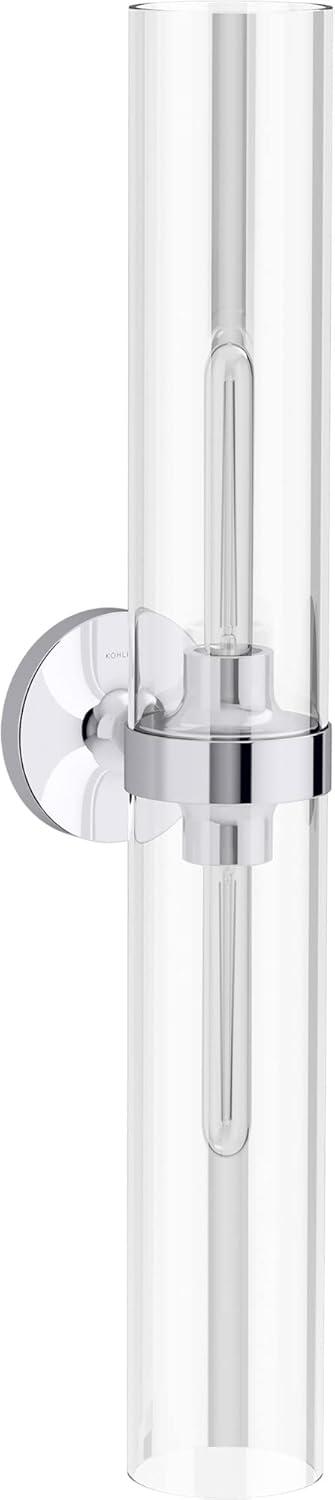 Purist™ 2 Light Indoor Bathroom Vanity Light Fixture, UL Listed