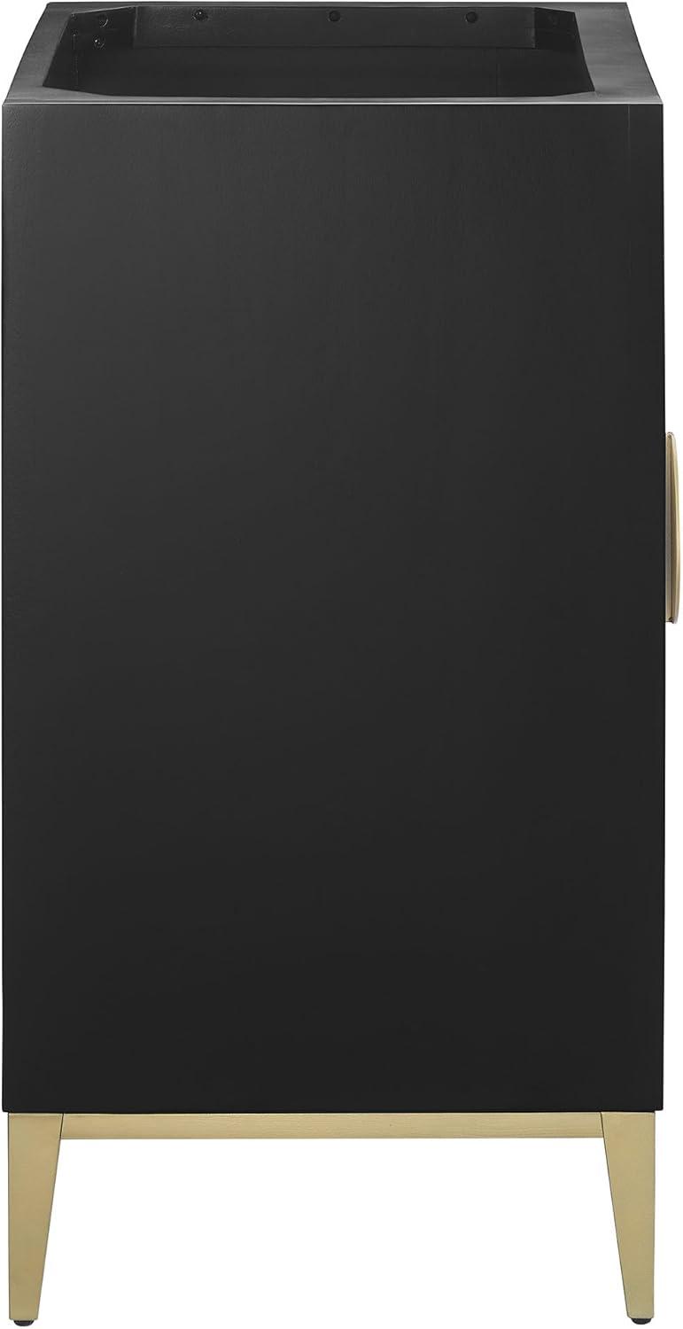 Modway Beau 24" Bathroom Vanity Cabinet (Sink Basin Not Included) In Black