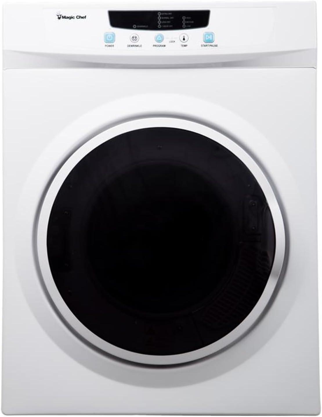 Magic Chef 3.5 Cu. ft. Compact Electric Dryer, White