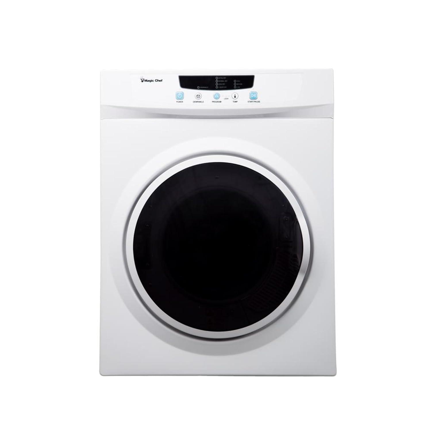 Magic Chef 3.5 Cu. ft. Compact Electric Dryer, White