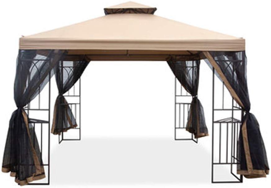 Beige Whisper Polyester Replacement Canopy for 10' x 10' Gazebo