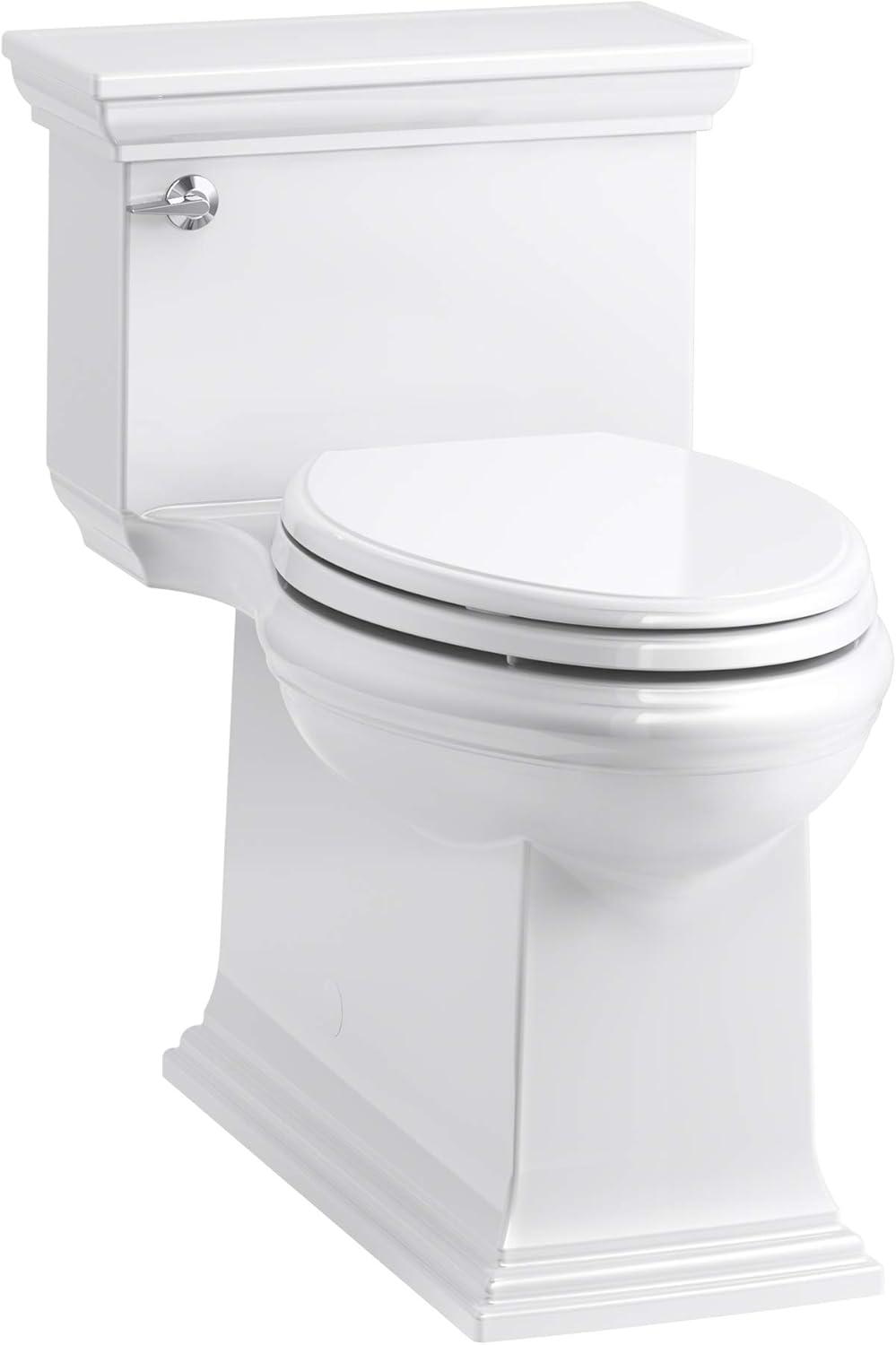 Memoirs Stately Comfort Height 1.28 gpf One-piece Compact Elongated Toilet