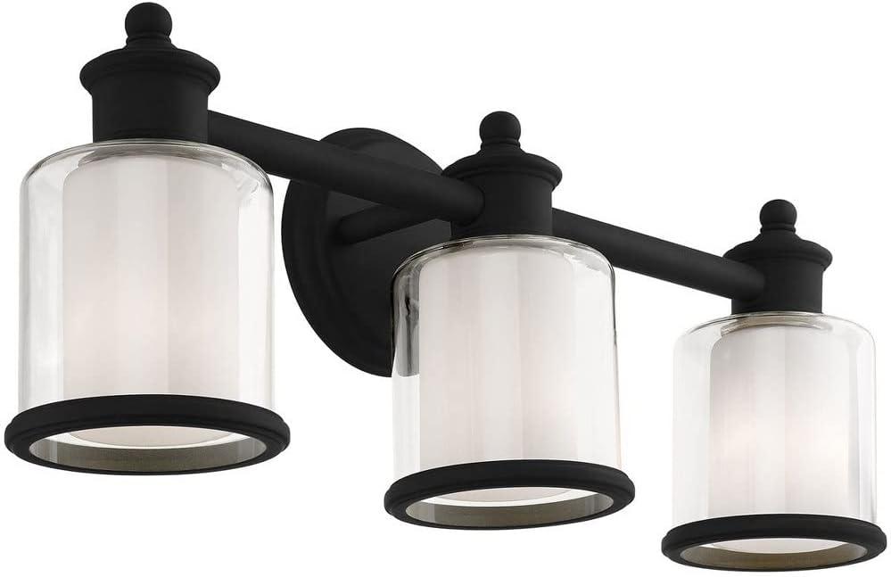 Livex Lighting Middlebush 3 - Light Vanity in  Brushed Nickel