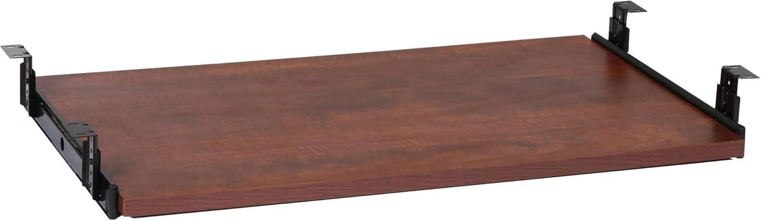 Lorell Cherry Laminate Keyboard Tray - 25.6" Width X 15.1" Depth - Cherry - 1