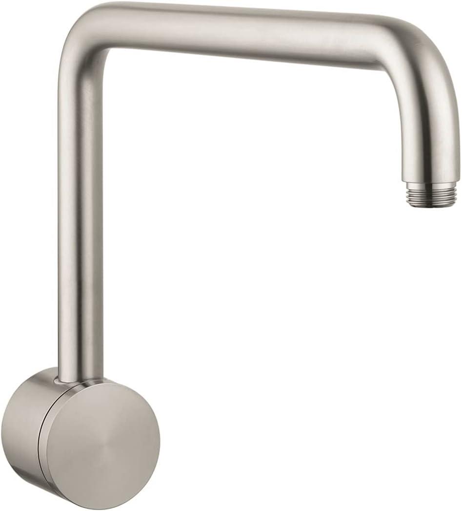 Raindance Modern Swivel 16-inch Brushed Nickel Shower Arm