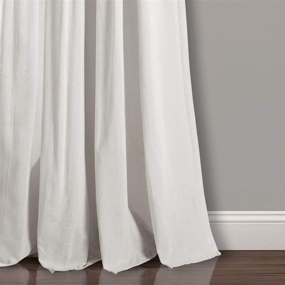 Lush Decor Beckham Semi Sheer Curtain Single Panel