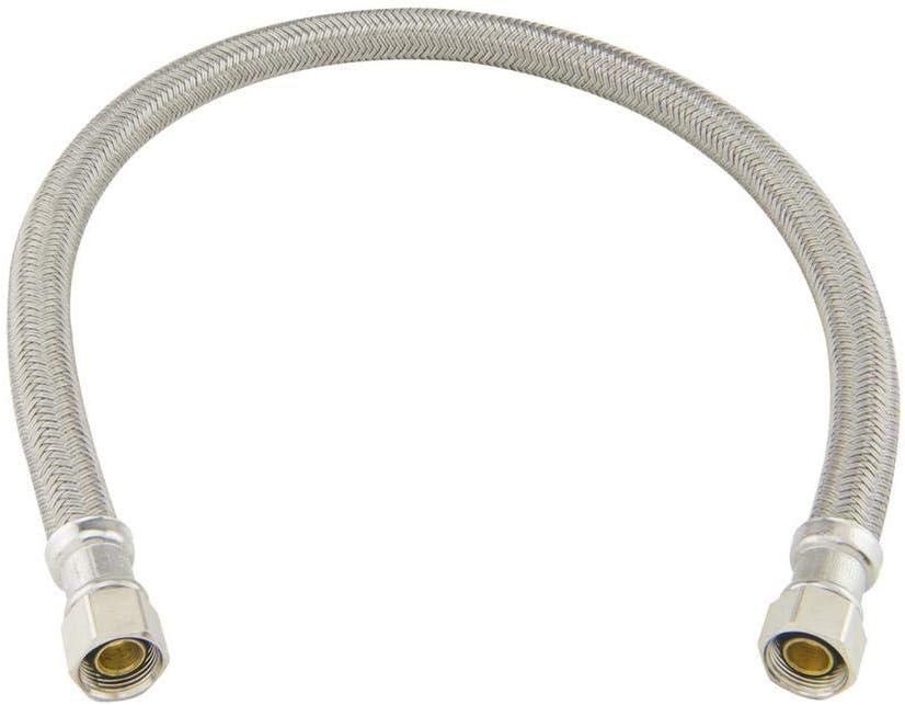 12" Stainless Steel Braided Faucet Connector Line