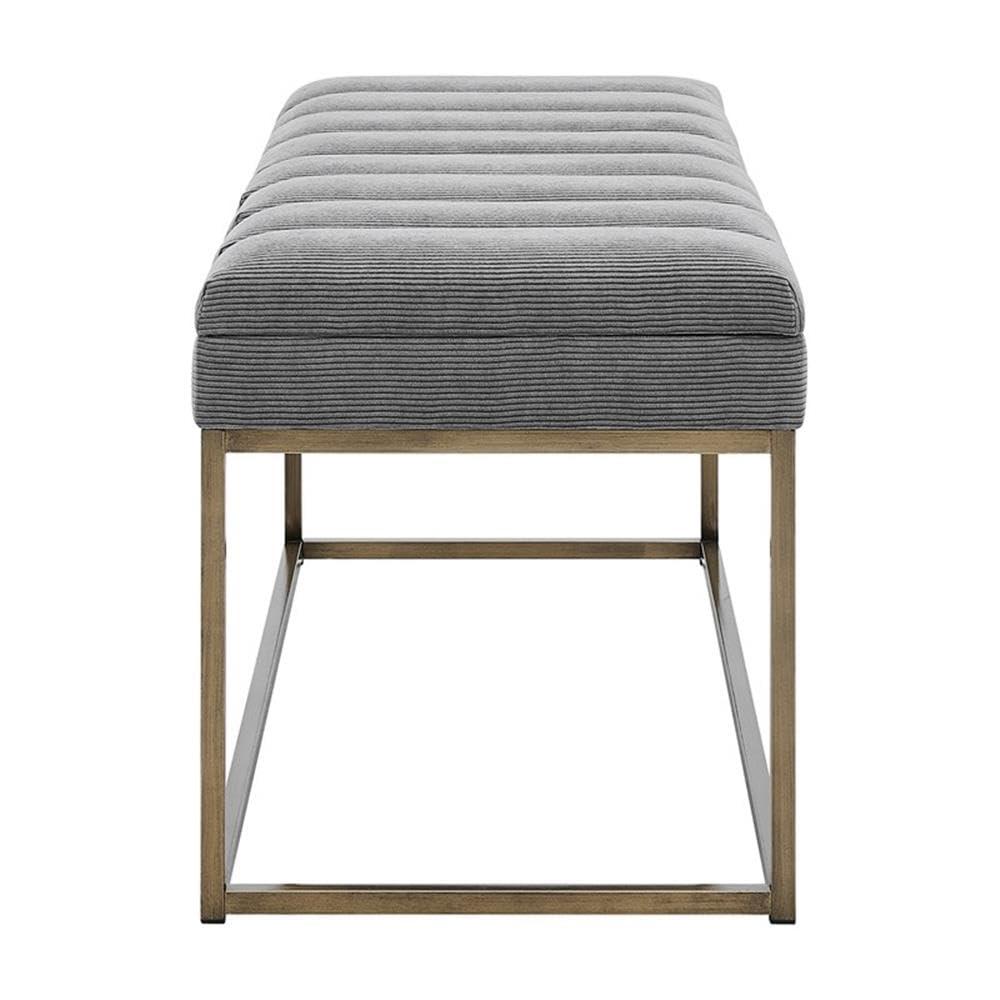 Everly Quinn Georgenia Polyester Upholstered Bench
