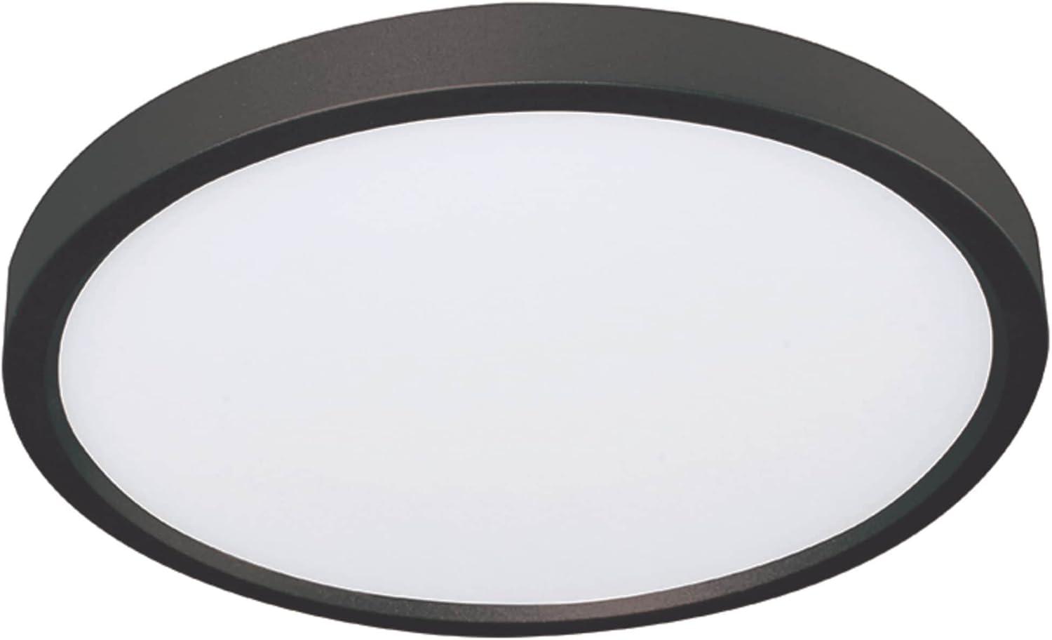 AFX - Edge 1- Light Ceiling Flush Mount in Contemporary-Modern-Transitional