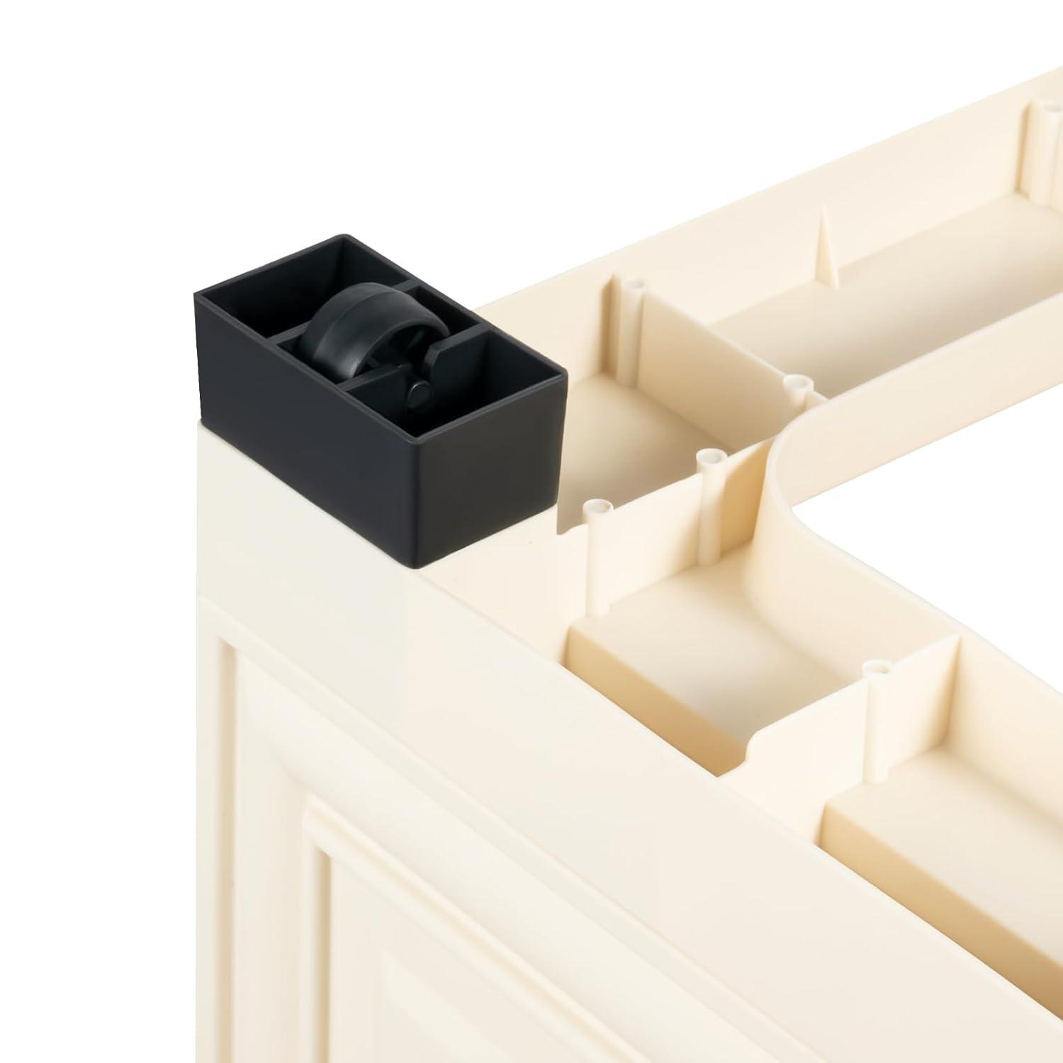 Plastic Storage Dresser Bedroom 6 Drawer Clothes Organizer Tower Cabinet Office