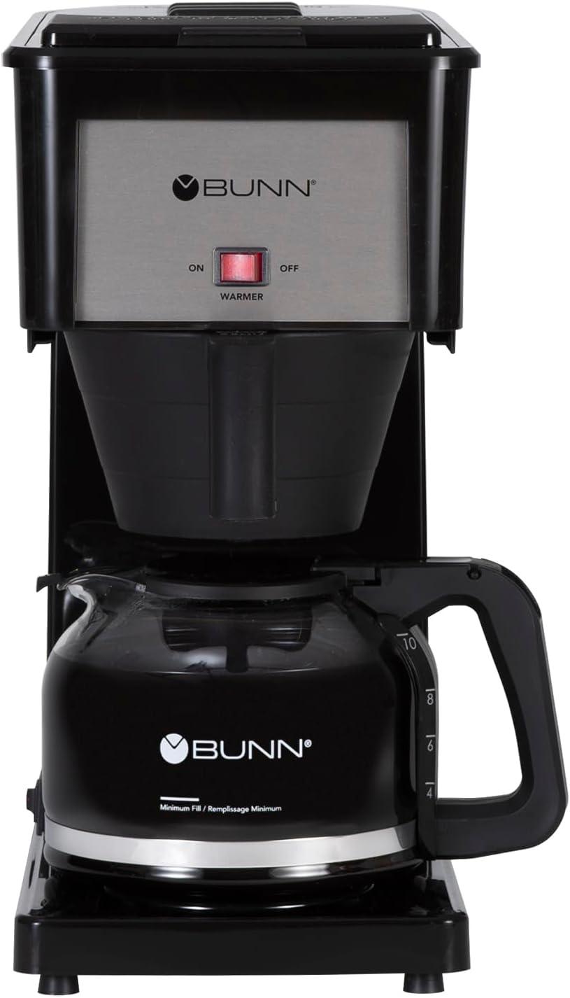 BUNN GRB High Altitude Speed Brew Classic 10-Cup Drip Coffee Maker, Black, 38300.0065