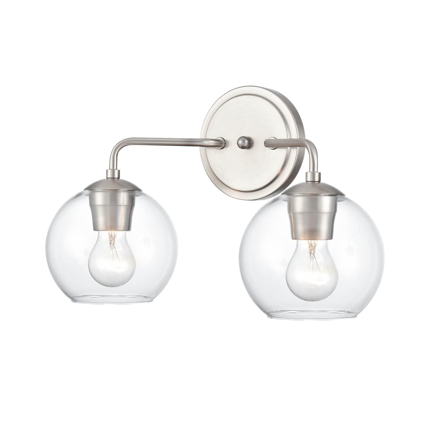 Millennium Lighting 2 - Light Vanity in  Brushed Nickel