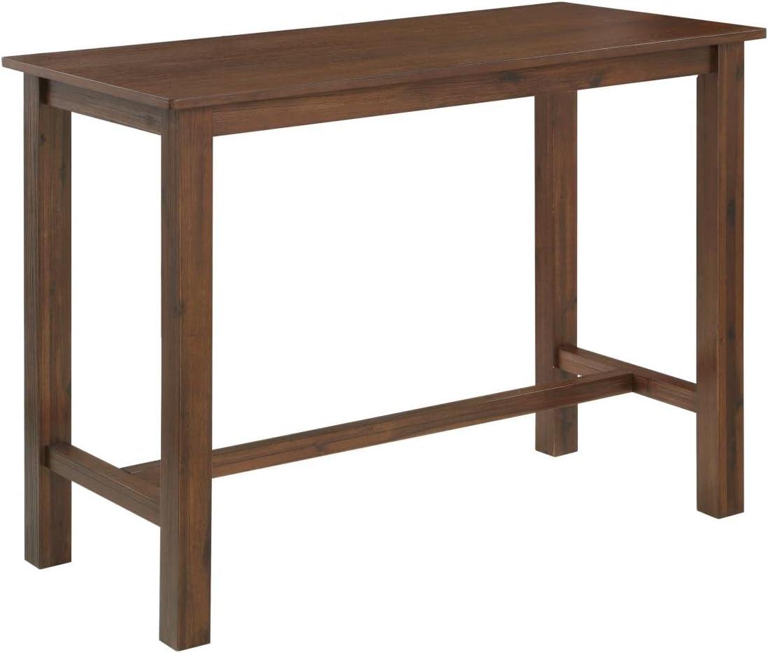 Sonoma Counter Height Pub Table Chestnut - Boraam: Modern Kitchen Table for 4, Wood Frame, 36" High