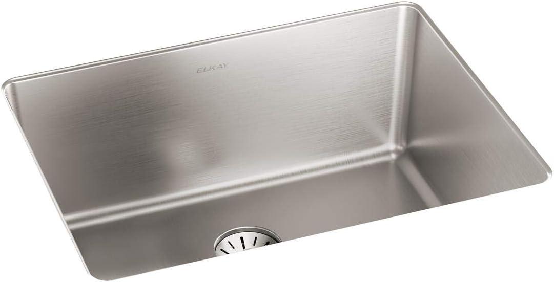 Lustrous Satin Stainless Steel Single Bowl Undermount Sink