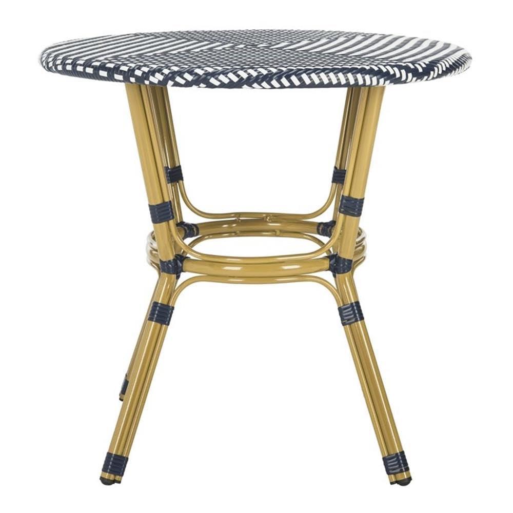 Longshore Tides Wilburg Round Wicker/Rattan Outdoor Bistro Table