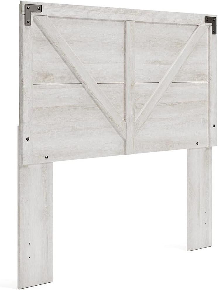 Shawburn Panel Headboard White/Dark Gray - Signature Design by Ashley