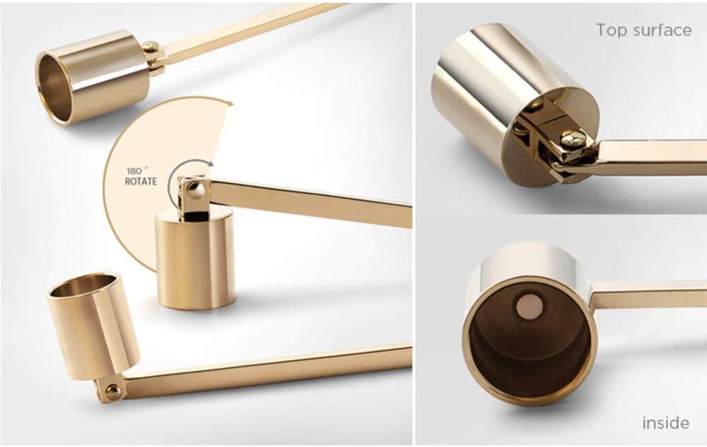 GAKA Candle Snuffer Accessory Black for Putting Out Extinguish Candle Wicks Flame,Cylindrical Shape