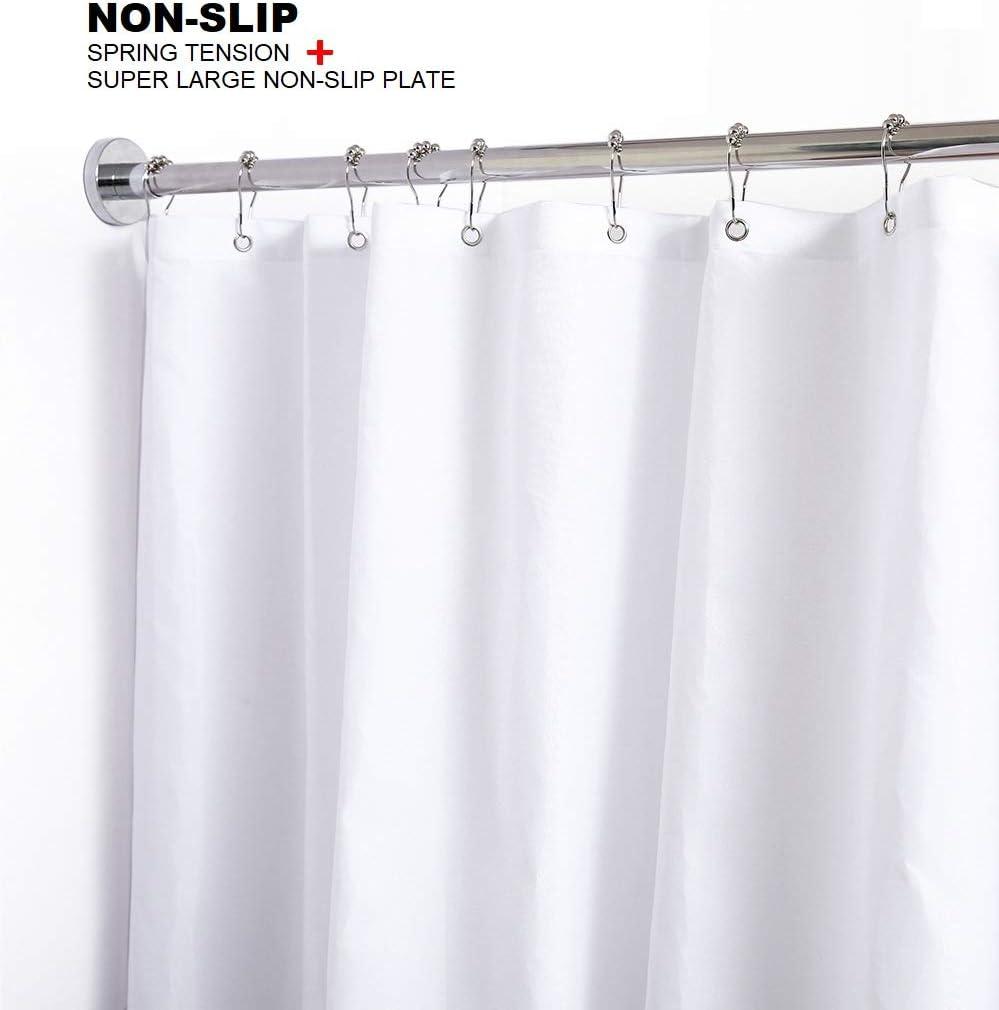 Adjustable Stainless Steel Tension Shower Curtain Rod