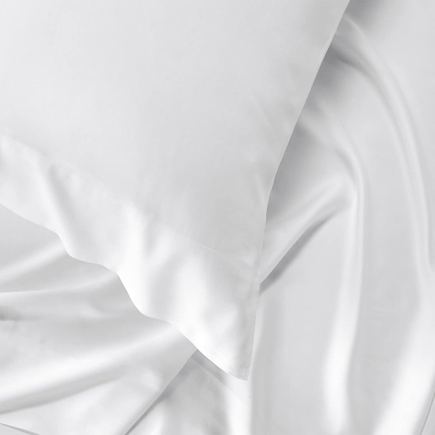 Bedsure Bedsure Pillow Cases Queen Size Set Of 2 - Polyester & Rayon Derived From Bamboo Cooling Pillowcase, Breathable, Soft And Wrinkle-Free Pillow Covers With Envelope Closure, Gifts, 20X30 Inches