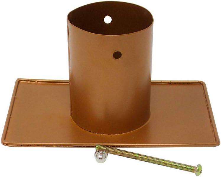 Copper Colored Rain Chain for Gutters & Downspouts (Umbrella Design)