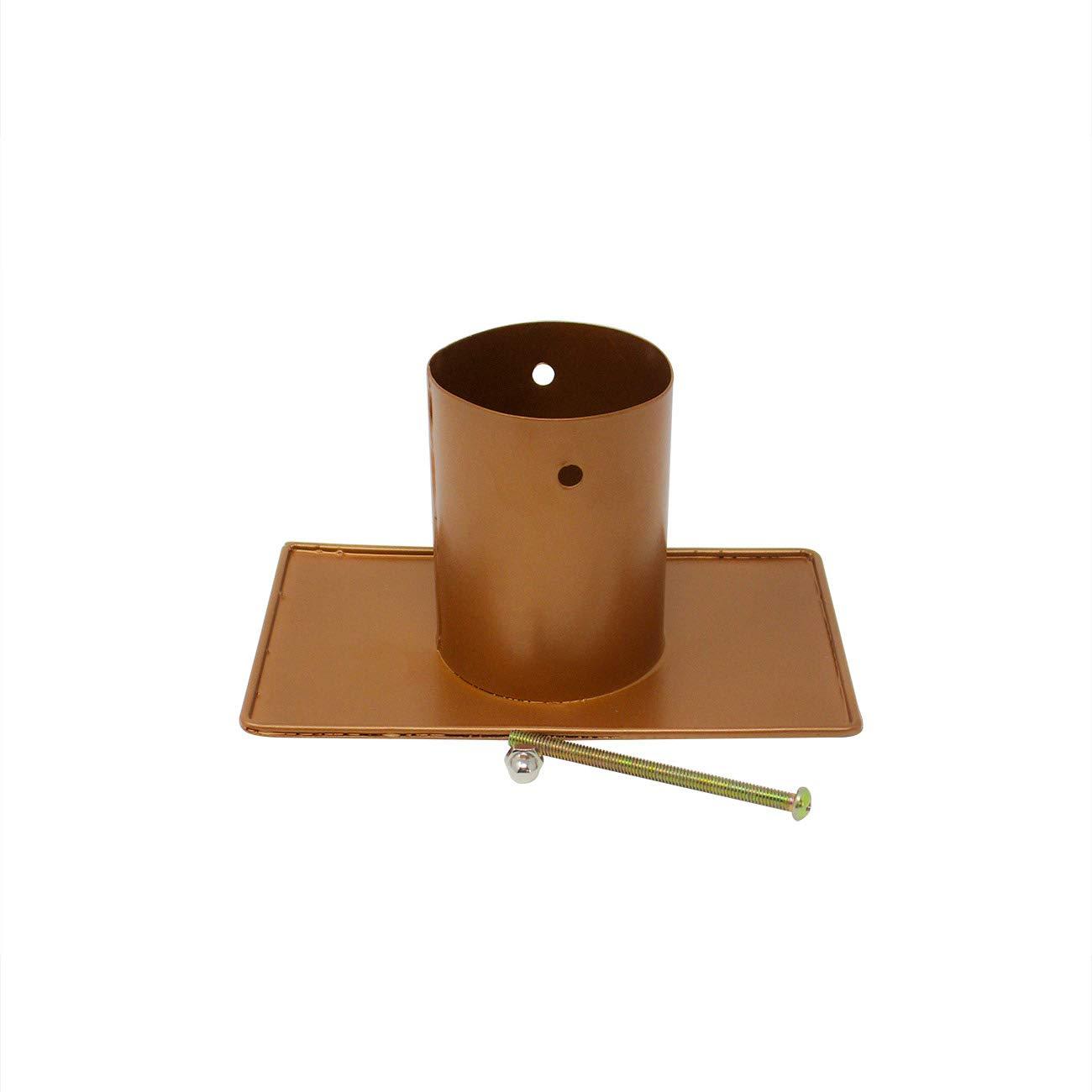 Copper Colored Rain Chain for Gutters & Downspouts (Umbrella Design)