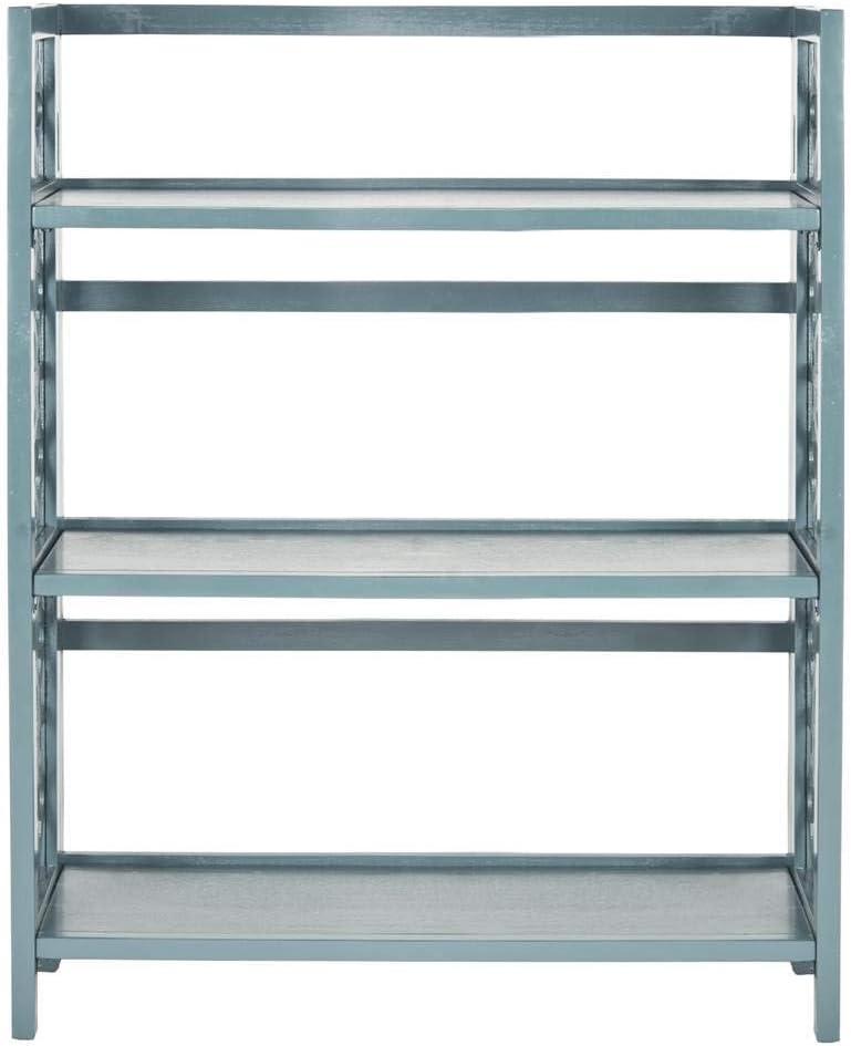 Natalie Small Bookcase - AMH6565 - Teal - Safavieh Couture
