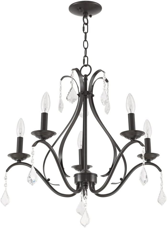 Livex Lighting Caterina 5 - Light Chandelier in  English Bronze