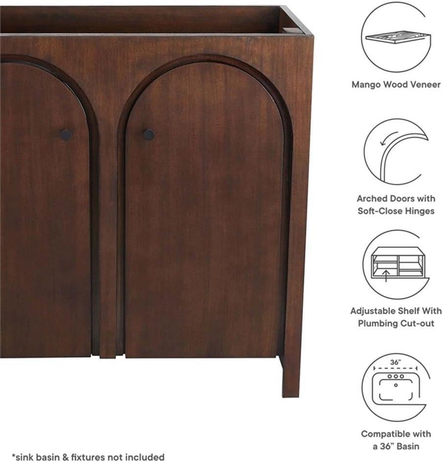 Modway Modway Appia 35" Single Bathroom Vanity Base Only
