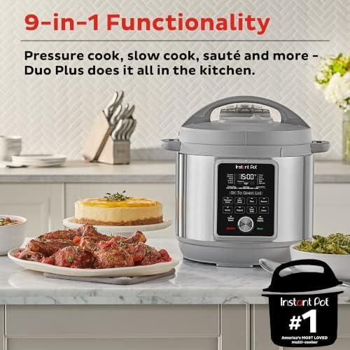 Instant Pot 6qt Duo Plus with Whisper Quiet Pressure Cooker
