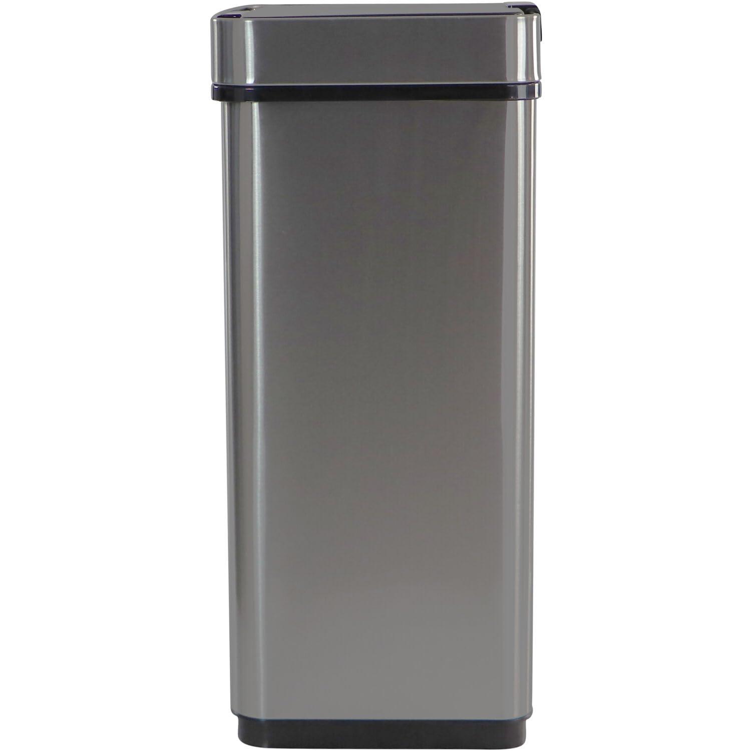 Hanover Plastic Motion Sensor Kitchen Trash Can - 16 Gallons