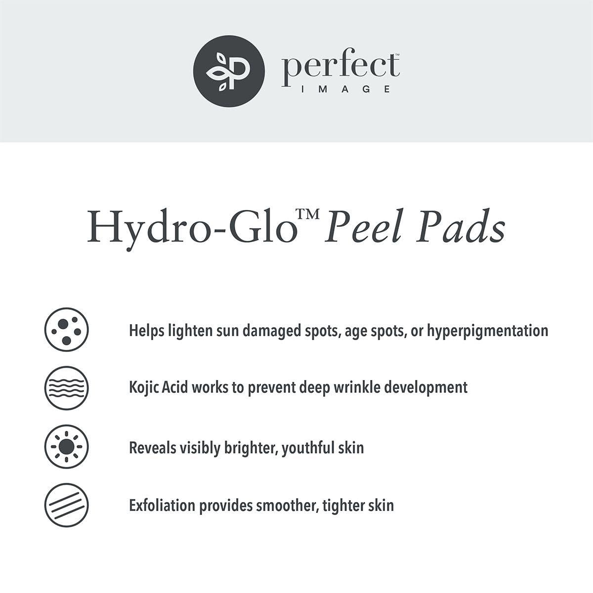 Hydro-Glo Exfoliating Peel Pads with Papaya and Lactic Acid