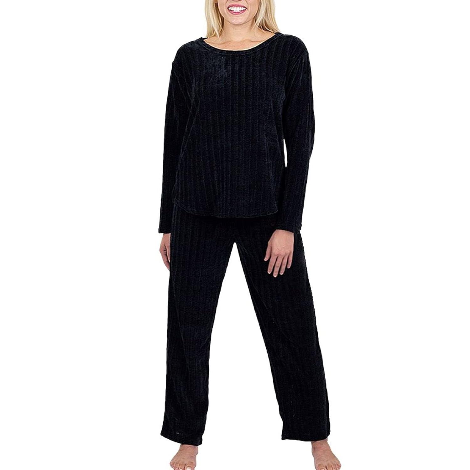 Jo & Bette Fleece Pajama Pants - Womens Pajama Sets 2 Pack Fuzzy PJ Pants Sleepwear - Flannel Pajamas Bottoms Loungewear Set