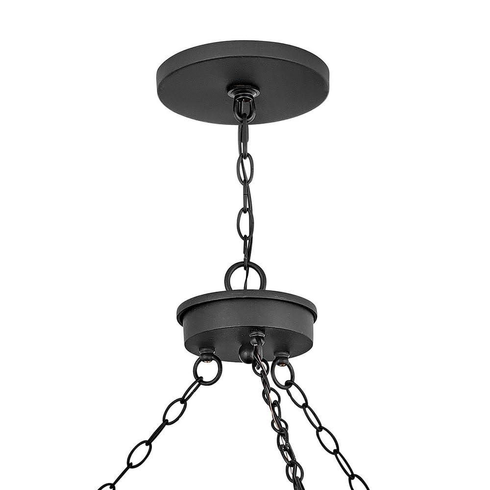 Hinkley Lakehouse Black 6 -Bulb 32" H Outdoor Chandelier