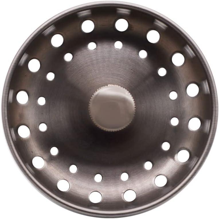 Stainless Steel Post Style Kitchen Sink Basket Drain Strainer