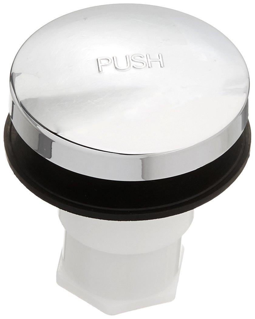 Watco Drain Stopper,2 in Dia,Brass, Plastic 38410-CP