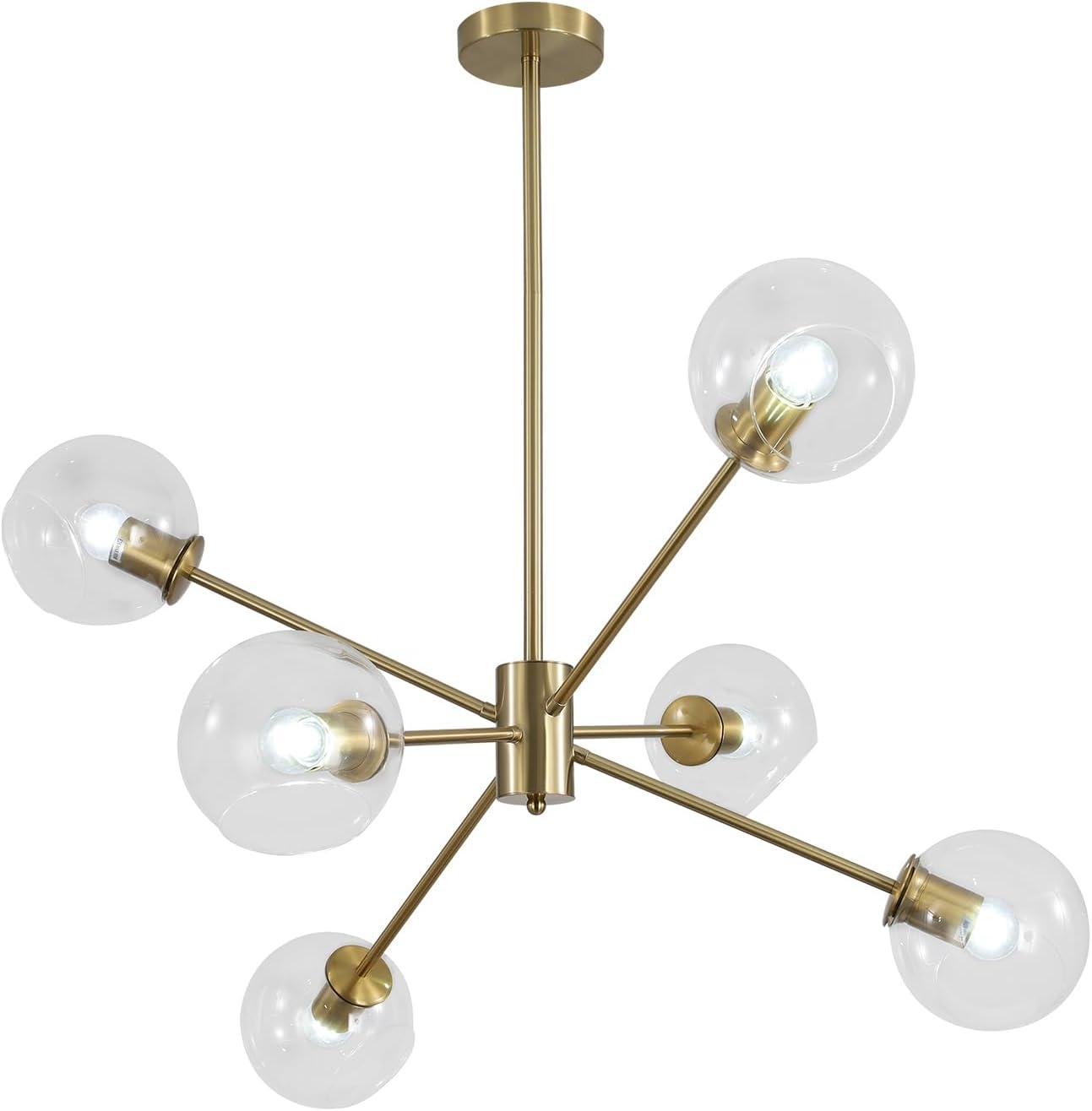 Hairston 6 - Light Sputnik Sphere Chandelier