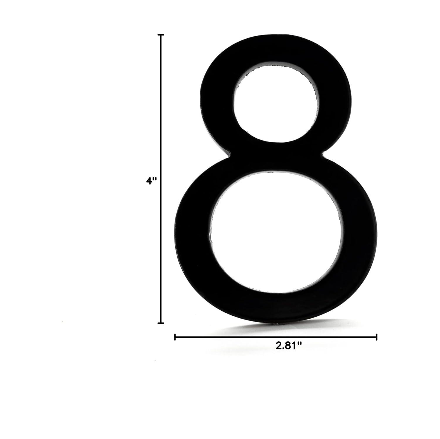 Montague Metal Products Inc. 4'' H Metal House Number