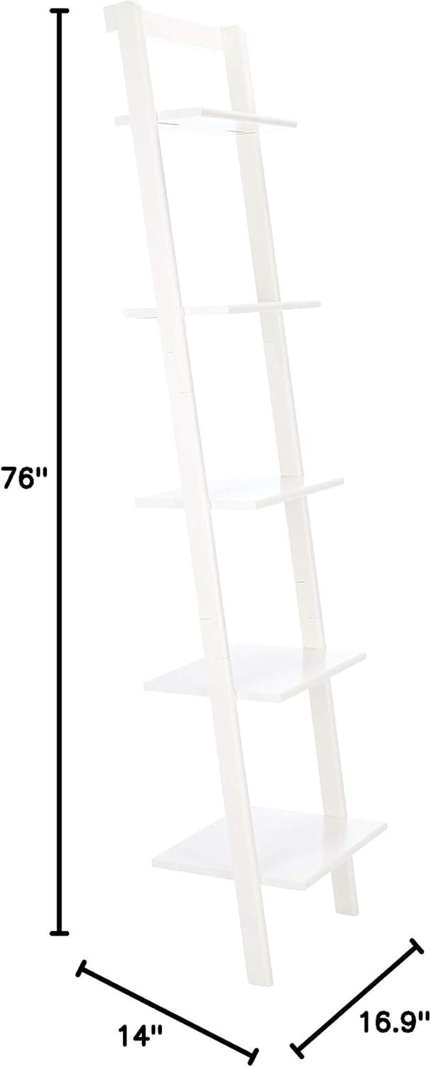Allaire 5 Tier Leaning Etagere - ETG9400 - White - Safavieh