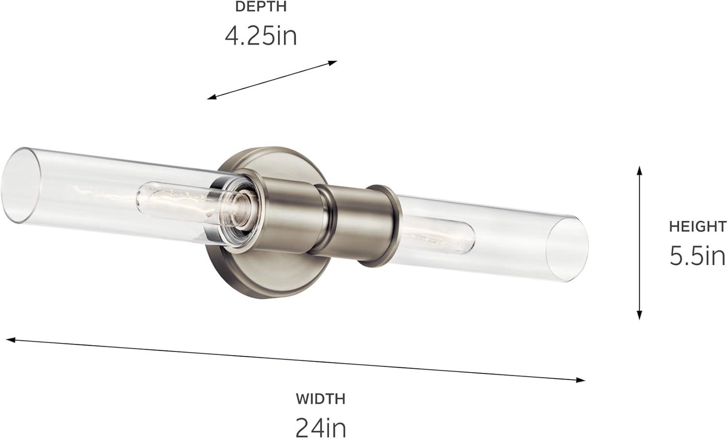 Kichler Lighting Aviv 2 - Light Sconce in Brushed Nickel