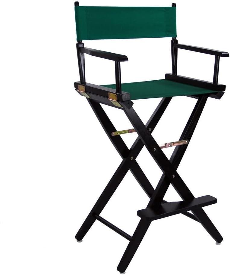 Extra-Wide Premium 30 in. Hardwoods Bar Height Directors Chair