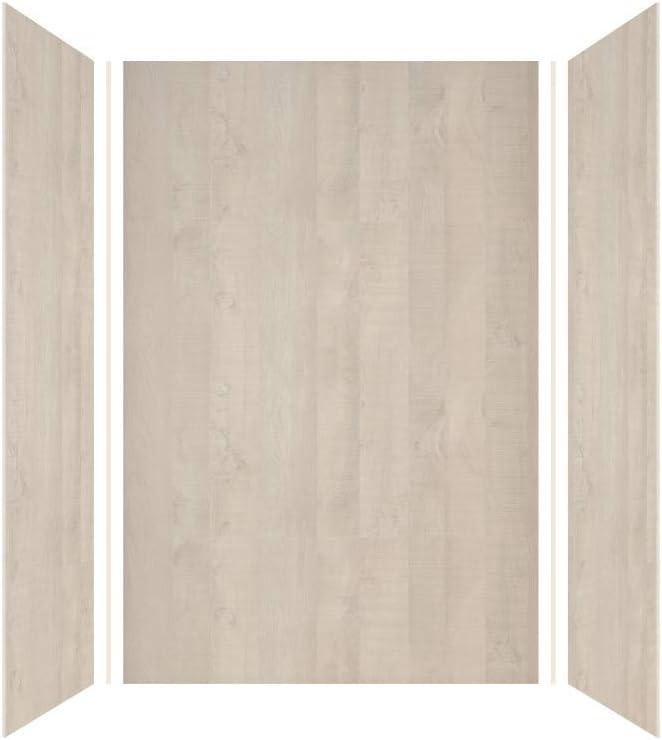 Expressions 48'' W 36'' D 72'' H Glue Up Solid Surface Wall