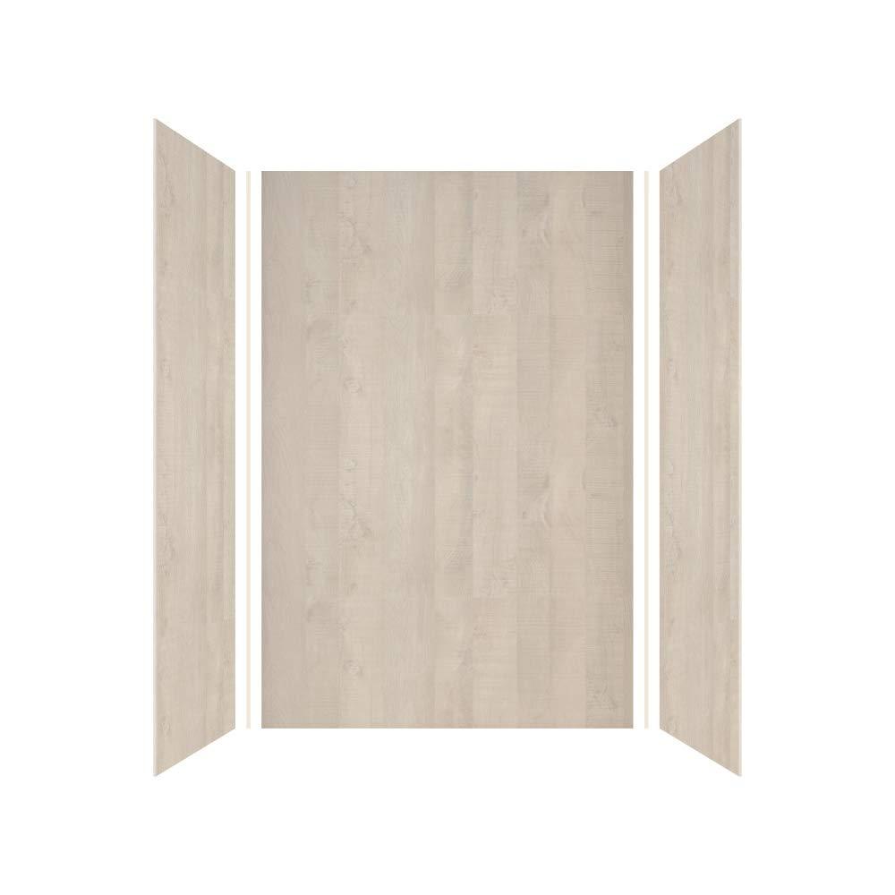 Transolid Expressions 48'' W 36'' D 72'' H Glue Up Solid Surface Wall