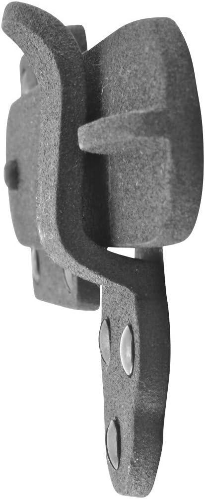 Black Wrought Iron Cabinet Barn Door Gate Latch with Screws