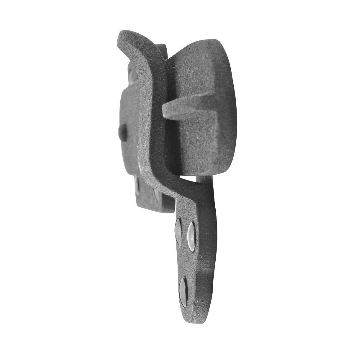 Black Wrought Iron Cabinet Barn Door Gate Latch with Screws