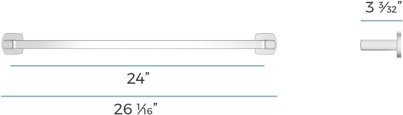 Deckard 24" Mounting Towel Bar